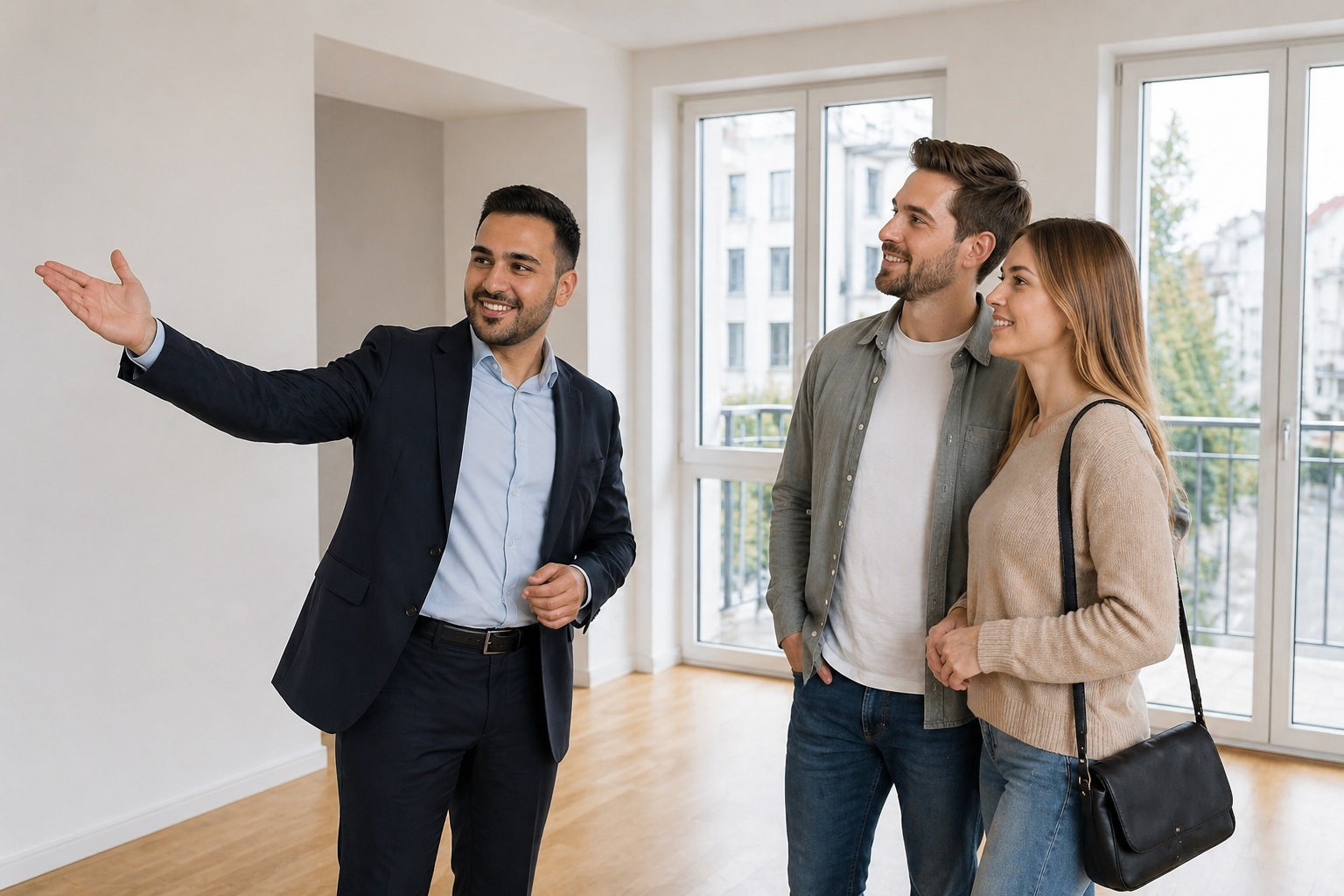 Besichtigung, Käuferprüfung und Verhandlung durch Immobilienmakler Immo Aslani