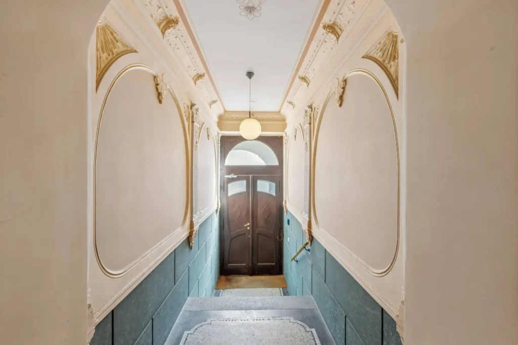 Hauseingang Altbau Leipzig
