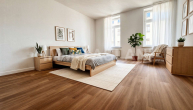 Schlafzimmer - (KI generiert) - Großzügige 3-Raum-Wohnung mit Balkon & Gartenblick – frisch modernisiert auf dem Kaßberg