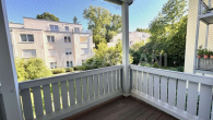 Balkon_1 - Großzügige 3-Raum-Wohnung mit Balkon & Gartenblick – frisch modernisiert auf dem Kaßberg