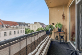 Balkon_1-2 - Vermietete 2-Zimmer-Wohnung in Leipzig-Plagwitz mit zwei Balkonen, Aufzug und TG-Stellplatz