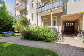 Hinteransicht - Bezugsfreie 3-Raum-Wohnung mit Balkon, Fahrstuhl & Tageslichtbad im Zentrum-Süd