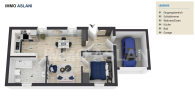 Grundriss_Anbau_EG - EFH in Markanstädt-Döhlen – 224m² Wohnensemble mit Pool, Sauna, PV & zwei separaten Einheiten