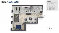 Grundriss - Denkmalschutz trifft Moderne: 2-Zimmer-Wohnung mit Loggia & Stellplatz im Zentrum