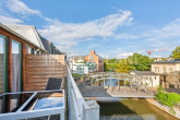 Balkon_2 - Rarität in Bestlage –bezugsfreie 2-Raum-Loftwohnung an der Könneritzbrücke,bekannt aus ARD-Spielfilm