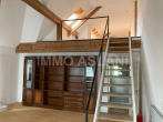 Treppe zur Galerie - 139m² Büro-Maisonette in München-Nymphenburg mit Galerie, Klimaanlage und eigener Küche