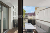 Balkon_1 - 2-Zimmer-Wohnung mit Loggia, hochwertiger EBK, Fußbodenheizung & KNX in Leipzig Zentrum-Südost