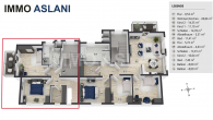 Grundriss_1OG - Zwei Maisonettes, ein Projekt: Sanierungsobjekt mit ca. 192m² in Chemnitz-Wittgensdorf