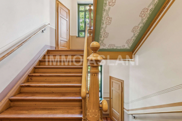 Vermietete 6-Zimmer-Dachgeschoss-Maisonette mit Kamin, Garten und Balkon in Leipzig-Lindenau, 04179 Leipzig, Maisonette