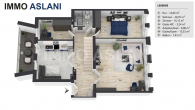 Grundriss_3.OG - Vermietete 6-Zimmer-Dachgeschoss-Maisonette mit Kamin, Garten und Balkon in Leipzig-Lindenau