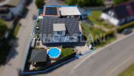 Luftansicht_3 - EFH Markranstädt-Döhlen: 224 m², 2 Einheiten, Pool, Sauna & PV – günstige KfW-/SAB-Kredite möglich