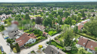 Luftansicht_002 - Ruhig gelegenes Grundstück in Grünwald mit Südausrichtung und viel Privatsphäre